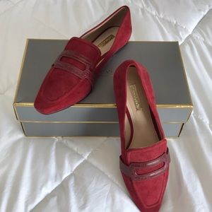 8 - Louise and Cie suede flats.